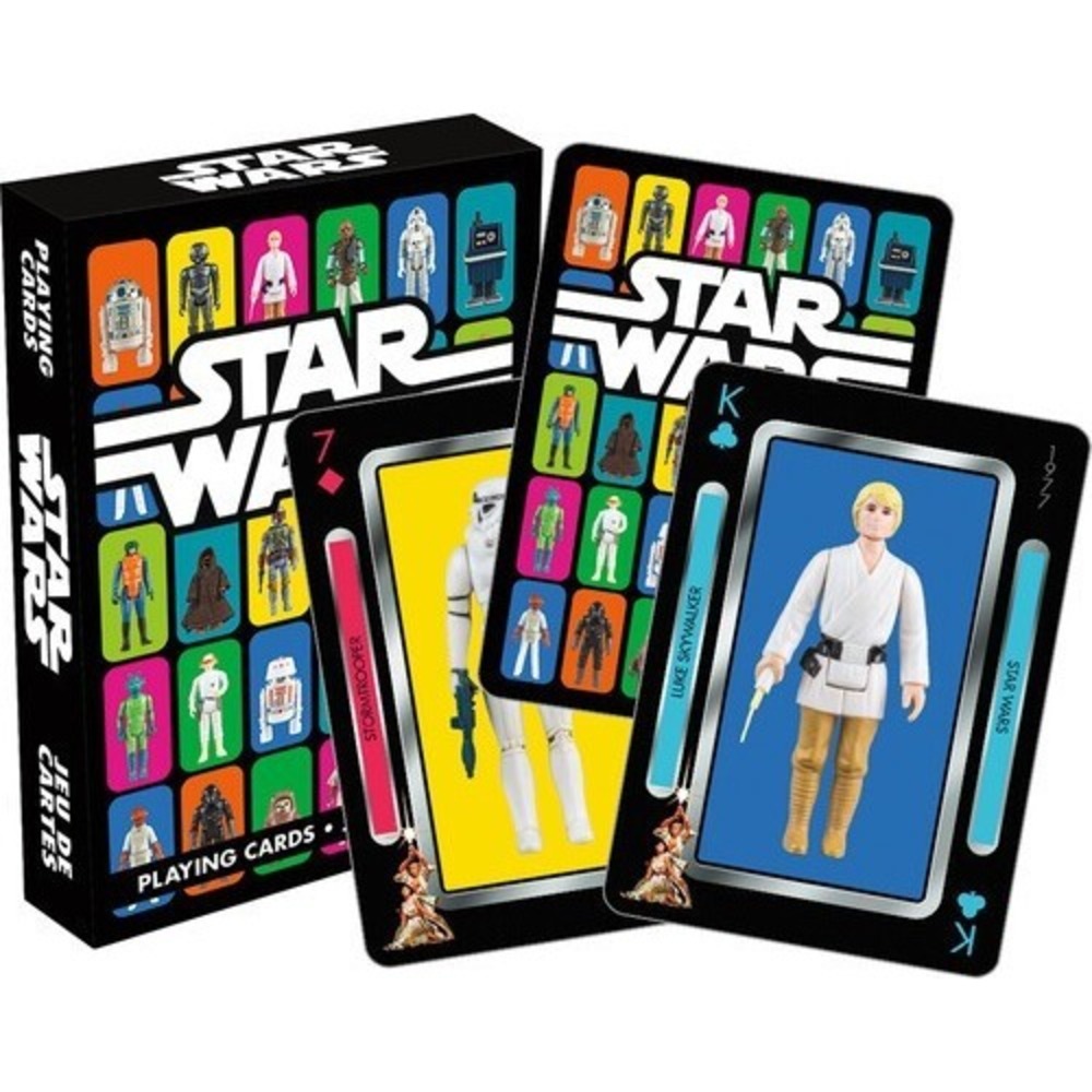 Star Wars Vintage Kenner Action Figures Playing Cards Deck [New ] Card Game